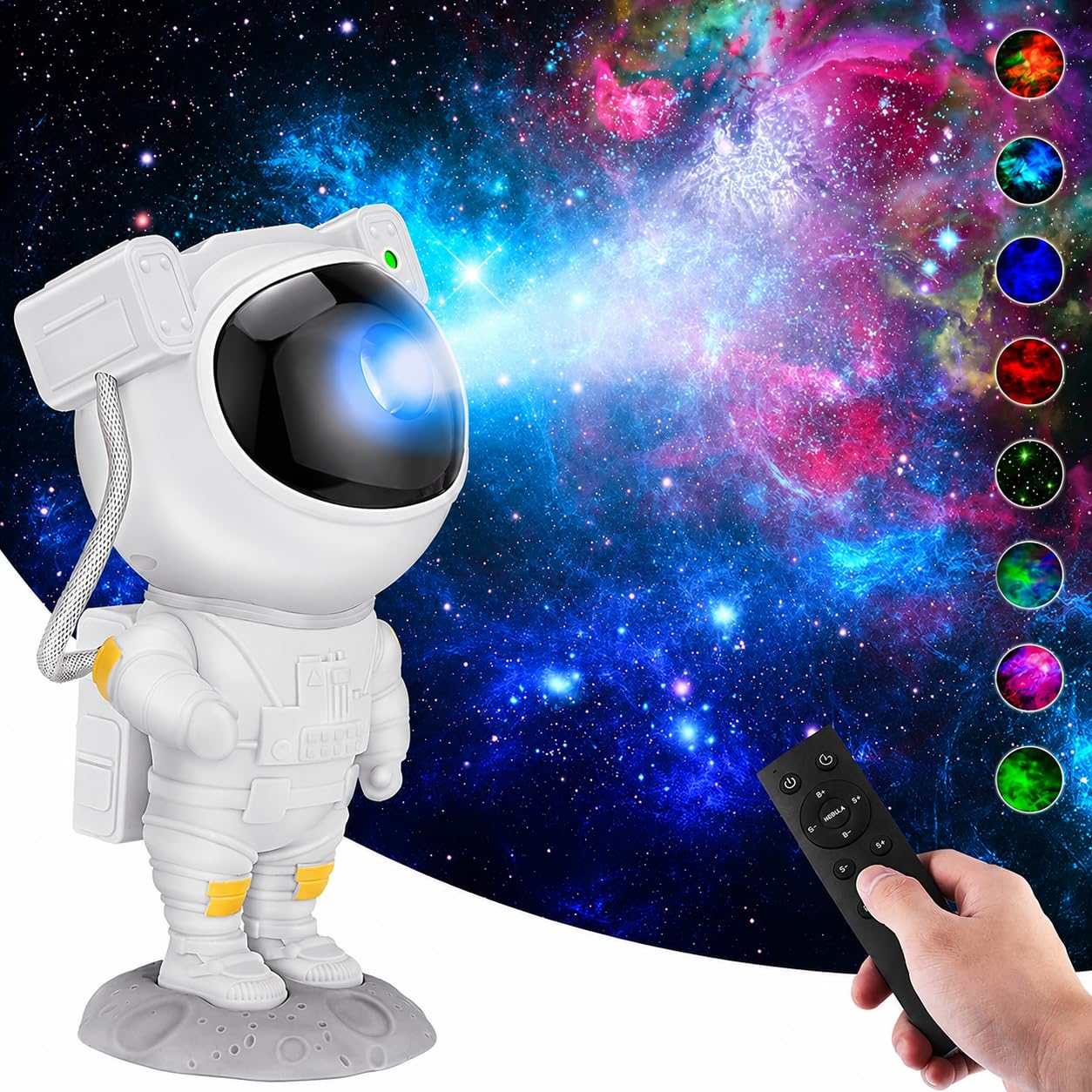 Astronaut Nebula Projector Lamp